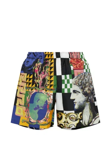 Slip de baie Versace negru