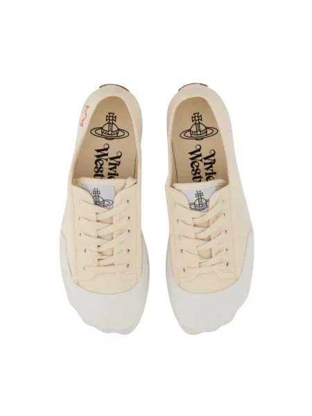 Sneakersy Vivienne Westwood z nadrukiem zwierzęcym beżowe