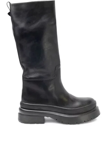 Botine Valentino Garavani cu platformă negru