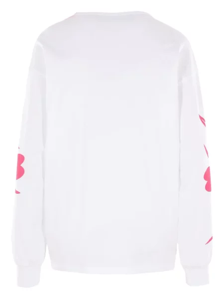 Lung tricou Chopova Lowena alb