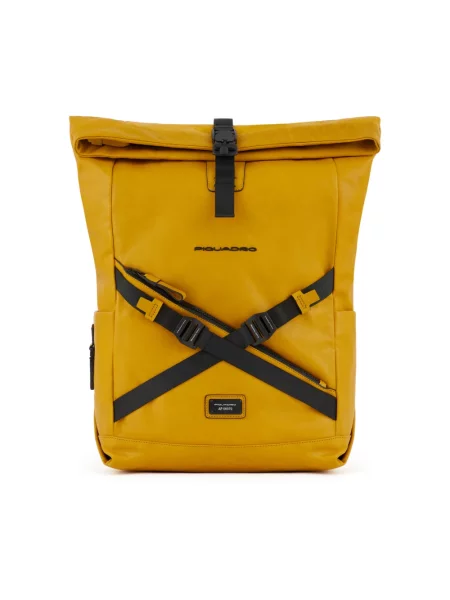 Torba na laptopa Piquadro żółta