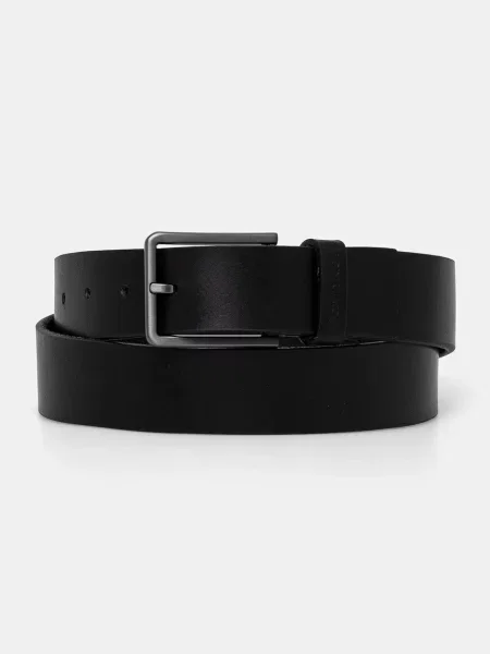 Bőr öv Calvin Klein fekete