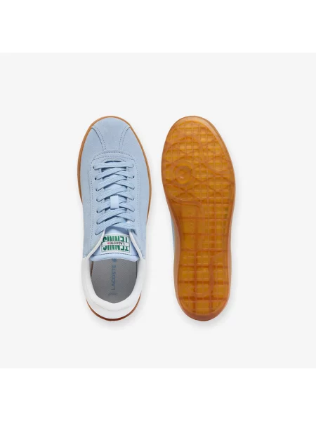 Lacoste Zamszowe Sneakersy Baseshot niebieski