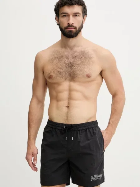 AllSaints pantaloni scurți de baie pentru bărbați ODYSSEY negru