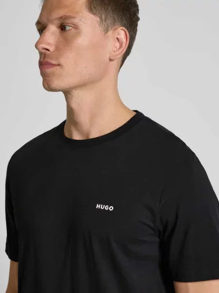 HUGO t-shirt czarny
