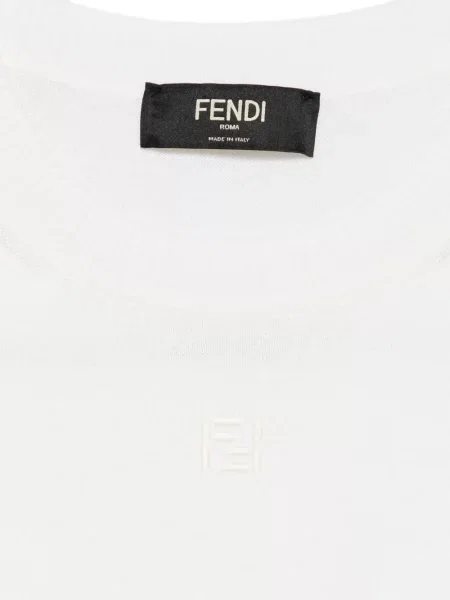 Тениска Fendi бродирана