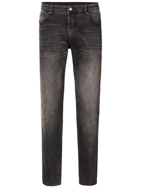 JOHN DEVIN Džíny džínovina černá
