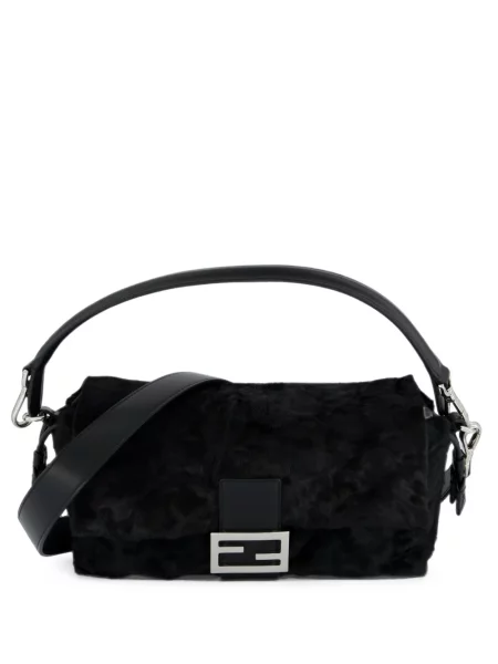 Geantă tip baghetă Fendi negru