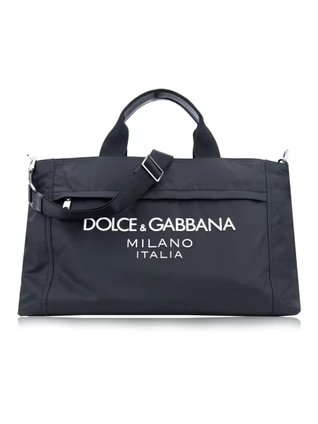 Torebka Dolce And Gabbana z autografem czarna