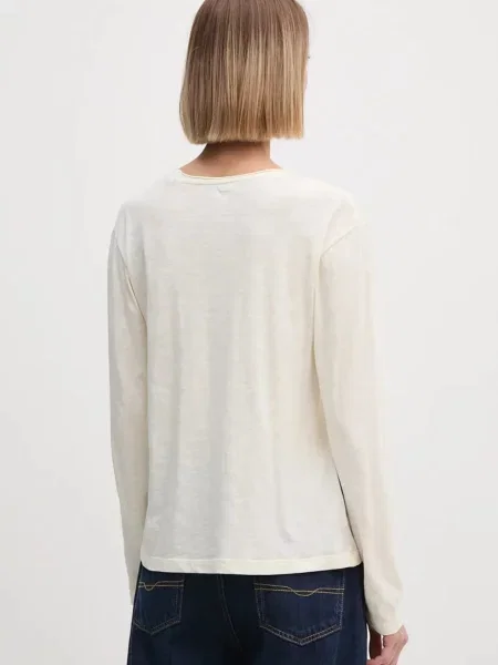 Pepe Jeans longsleeve FLOREN beżowa