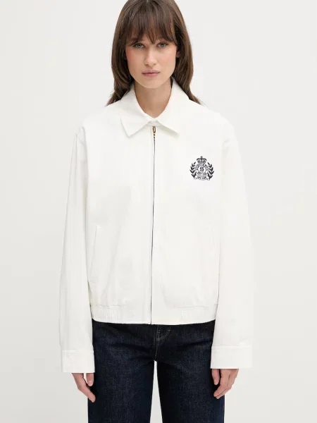Sporty & Rich NY Crest jachetă scurtă pentru femei din