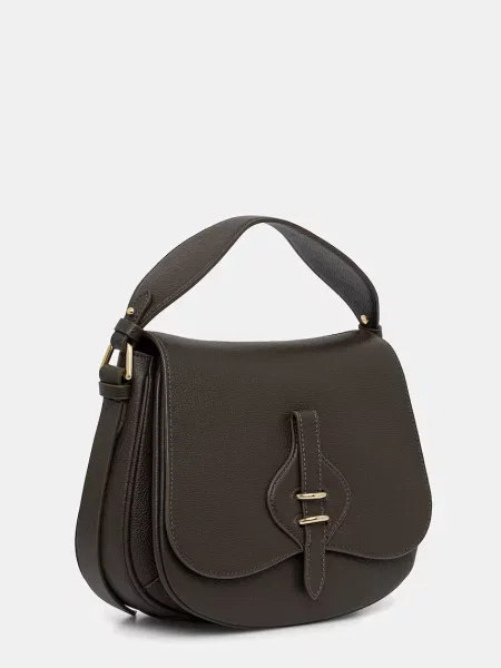 Coccinelle crossbody kabelka dámska kožená MAVERY zelená