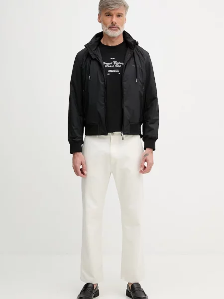 Armani Exchange jachetă pentru bărbați negru