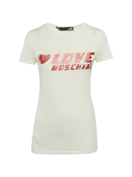 Tricou Love Moschino alb