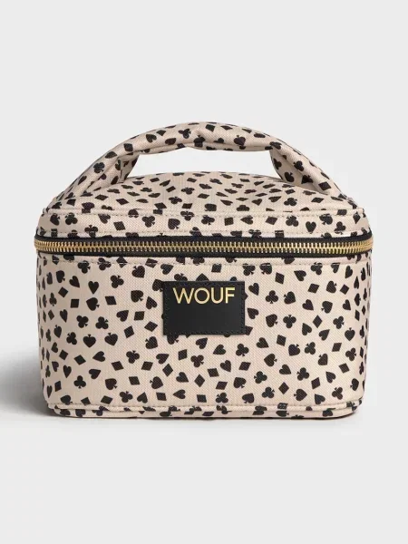 Putna kozmetička torbica WOUF Lucky 20 x 12 x 15 cm bež