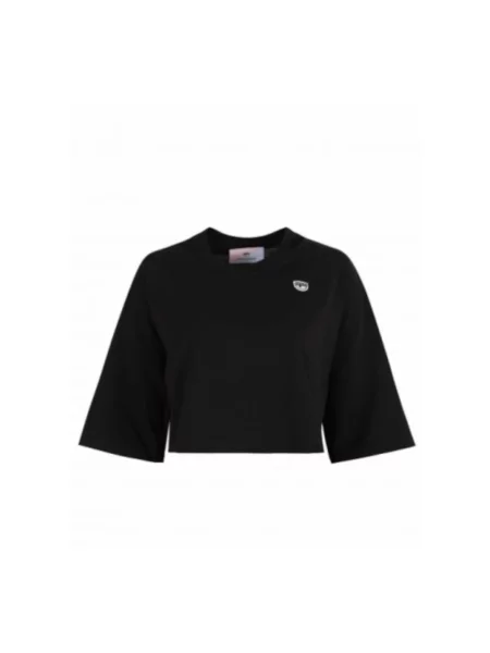 Koszulka Chiara Ferragni Collection z krótkim rękawem czarna