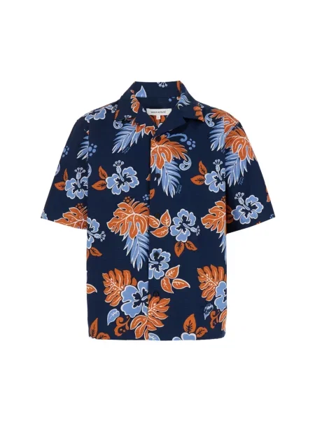 Koszula Maison Kitsune niebieska