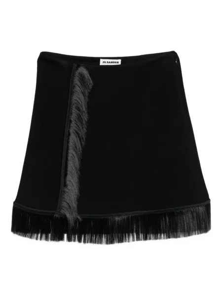 Fusta mini Jil Sander negru