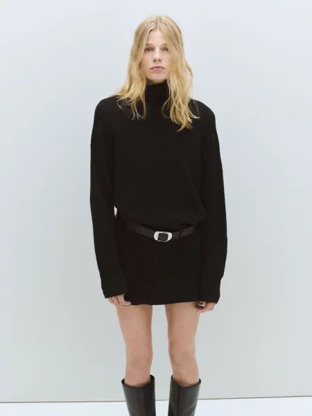 Сукня міні MANGO чорний