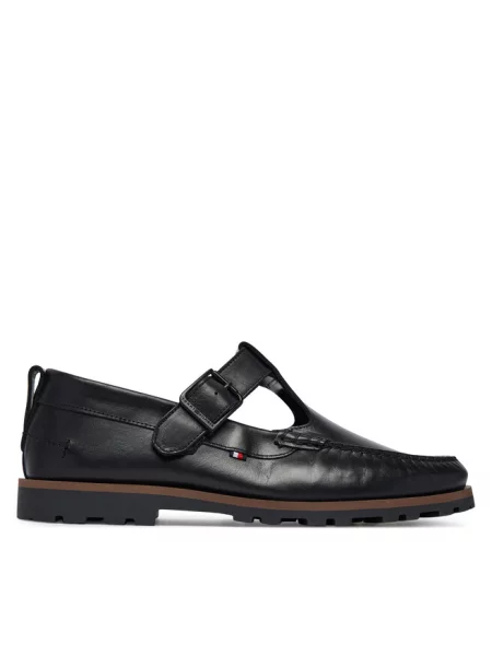 Półbuty Tommy Hilfiger czarne