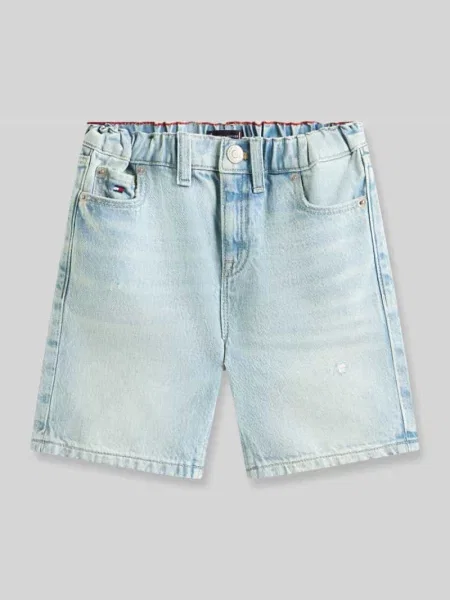 Szorty jeansowe o kroju regular fit z 5 kieszeni Tommy Hilfiger