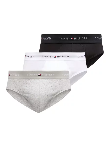 Tommy Hilfiger Underwear Spodnje hlačke greige / rdeča / črna bela