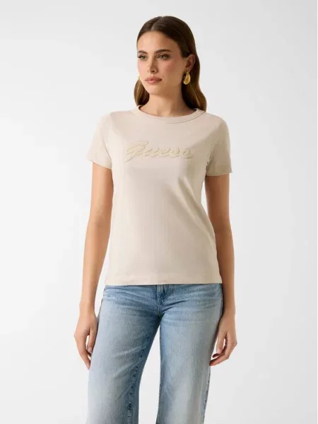 Tričko Guess s krátkými rukávy modré