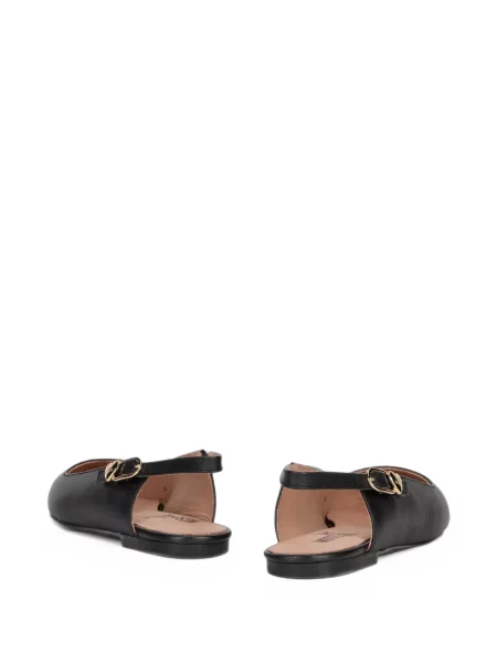 Pantofi cu toc Love Moschino slingback negru