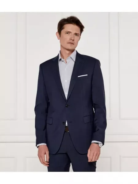 Joop! Zakó Finch | Modern fit gyapjú hozzáadásával kék