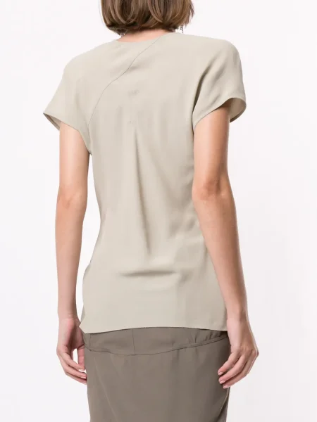 Къс блуза Rick Owens с драперии