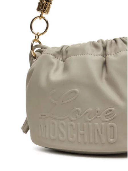Kabelka LOVE MOSCHINO sivá