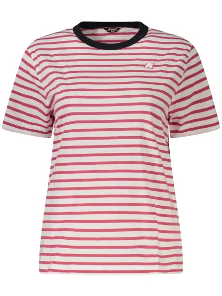 Krótka koszulka K-way z krótkim rękawem czarna