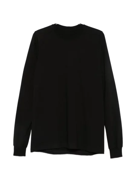 Lung tricou Rick Owens cu decolteu rotund negru