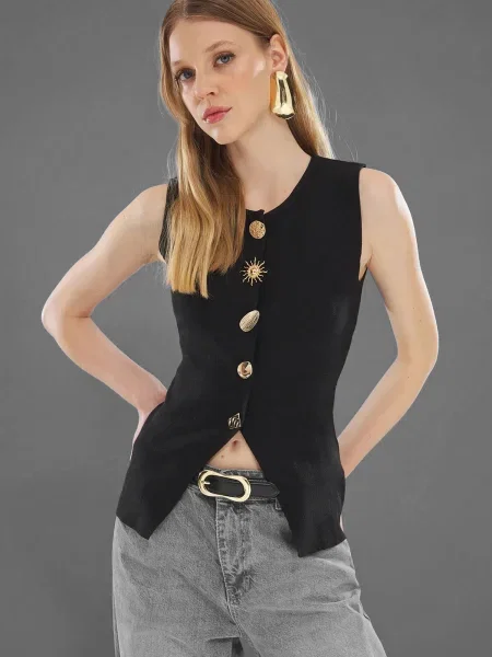 Trendyol Vestă negru