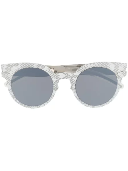 Ochelari de soare Mykita cu imagine argintiu