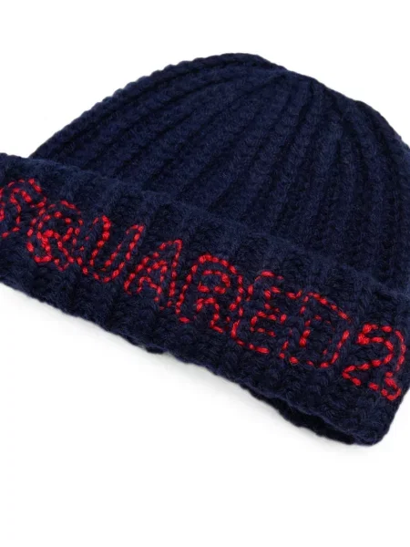 Czapka dziecięca Dsquared2 niebieska