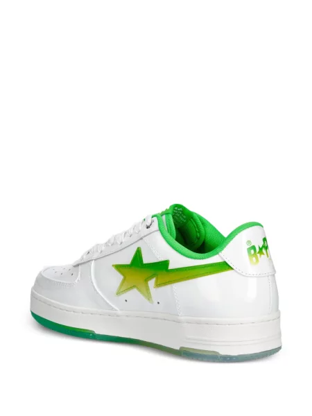 Sneakerși A Bathing Ape® din piele alb
