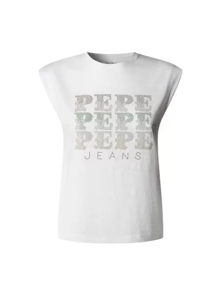 Tricou Pepe Jeans alb