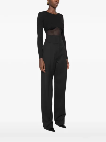 Body Elisabetta Franchi plasă negru