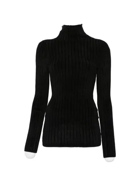 Pulover Sportmax tricotate negru