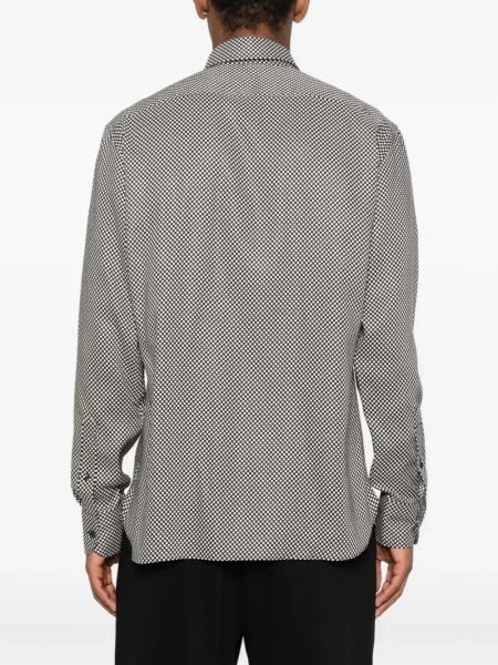 Риза Tom Ford на точки черно