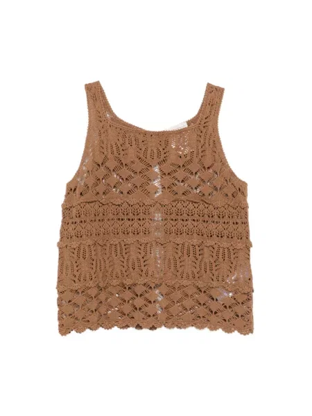 Top Semicouture beżowy