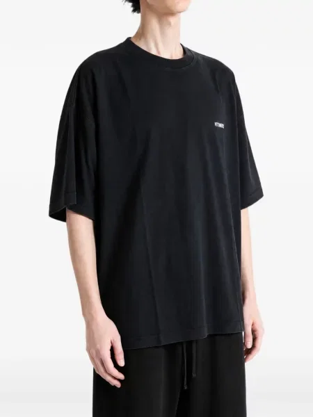 Tricou Vetements cu imagine negru
