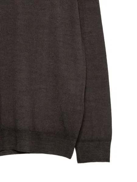 Gulerat tricou polo Fedeli gri