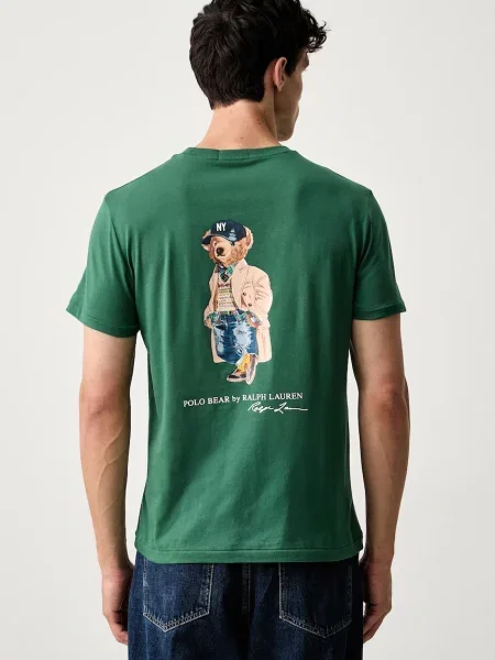 Polo Ralph Lauren tricou pentru bărbați din verde