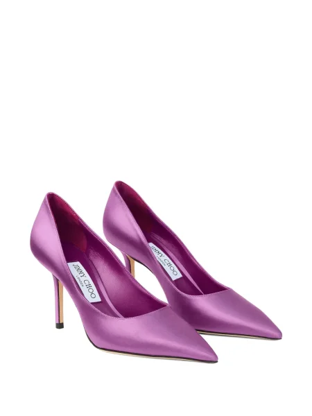 Pantofi cu toc Jimmy Choo violet
