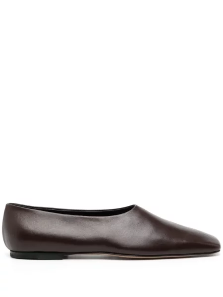 Pantofi cu toc Neous din piele maro