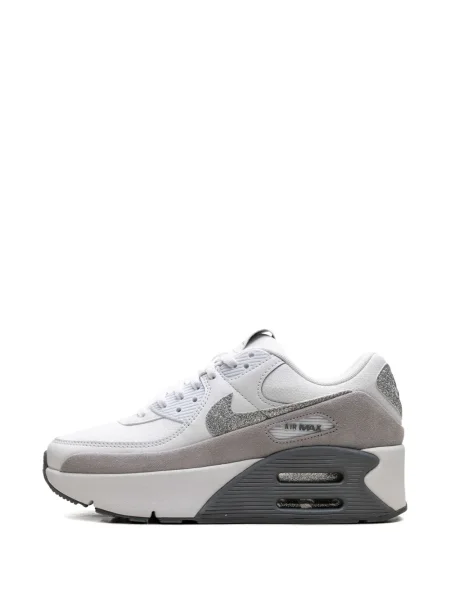 Sneakerși Nike Air Zoom din piele gri