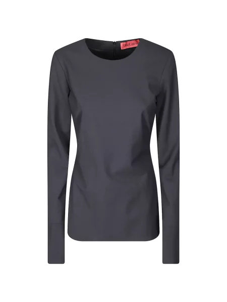 Lung top Thelatest negru