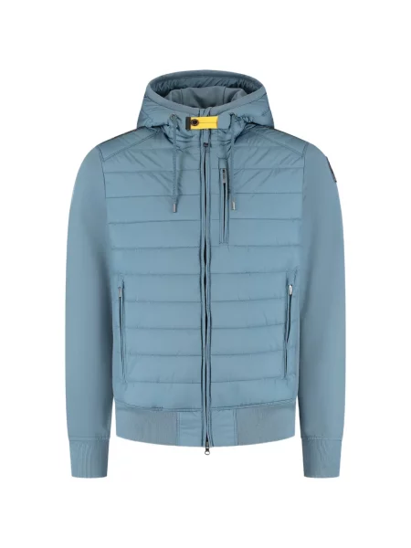 Geacă Parajumpers cu glugă albastru